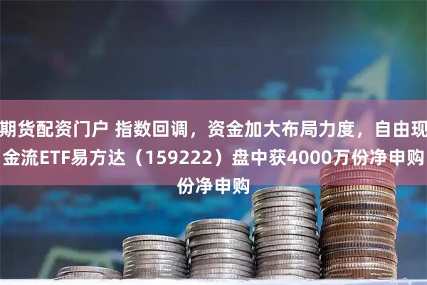期货配资门户 指数回调,资金加大布局力度,自由现金流ETF易方达(159222)盘中获4000万份净申购