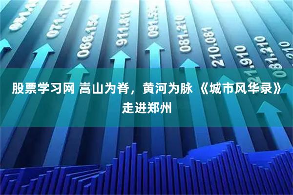 股票学习网 嵩山为脊,黄河为脉 《城市风华录》走进郑州